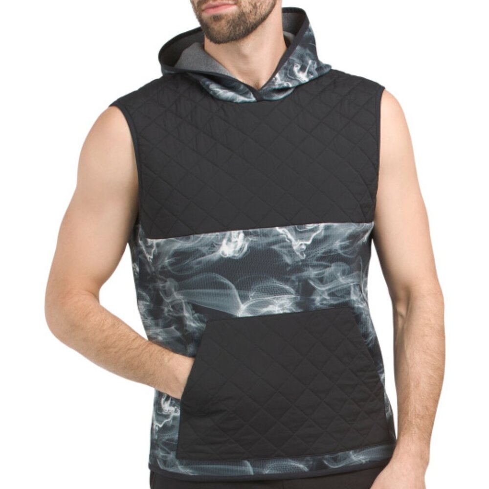NEW GREYSON Ghost Dancer Smoke Gratiot Hoodie Vest Shepherd black 563mn - Picture 1 of 2